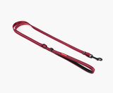 EzyDog Essential Adjustable Dog Leash Burgundy [SZ:180cm x 15cm]
