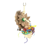 Bainbridge Naturals Palm Flower Pot Bird Toy