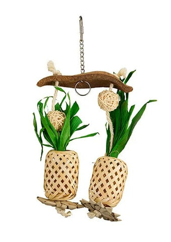 Bainbridge Bird Toy Naturals Pineapple Paradise