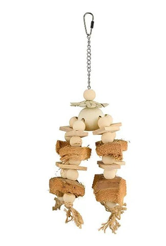 Bainbridge Bird Toy Naturals Wood Marble Chime