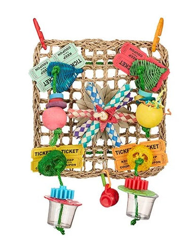 Bainbridge Bird Toy Interactive Square Play Wall