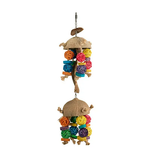 Bainbridge Destructive Coconut Jellyfish Bird Toy