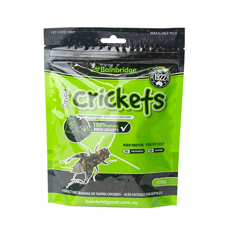 Bainbridge Dried Crickets [SZ:100G]