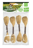 Bainbridge Small Animal Treat - Hay Barbells - Pack Of 4