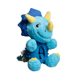 Bainbridge Truddi the Triceratops Treat-a-Saurus Dog Toy
