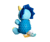 Bainbridge Truddi the Triceratops Treat-a-Saurus Dog Toy