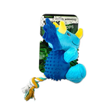 Bainbridge Truddi the Triceratops Treat-a-Saurus Dog Toy