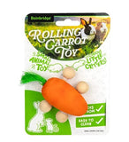 Bainbridge Small Animal Toy - Rolling Carrot Small Animal Toy