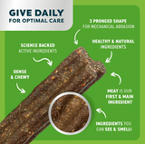 Bell & Bone Chicken Mint & Seaweed Dog Dental Stick Medium