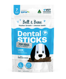 Bell & Bone Lamb, Mint and Manuka Honey Dog Dental Sticks Medium