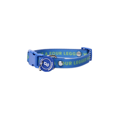 Gummi Pet Slick Collar Blue