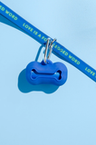 Gummi Pet Poo Bag Holder Blue