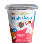Petervescence Cranberry, Pumpkin & Apple Treat-a-Balls 18 Balls 198g