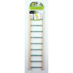 Cement Ladder with Wood Frame 9 Steps