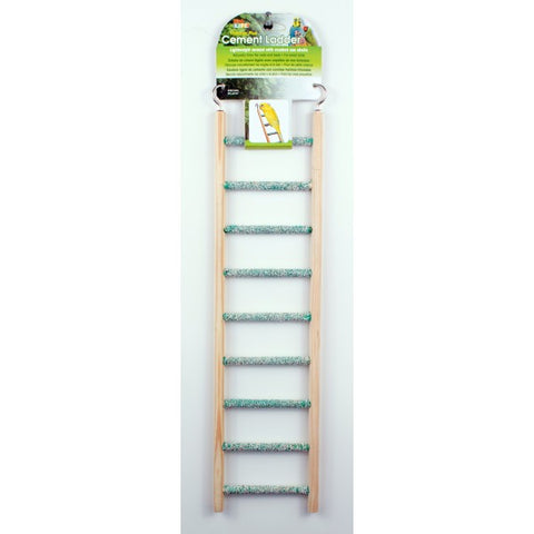 Cement Ladder with Wood Frame 9 Steps