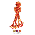 Kong Wubba Weaves with Rope X-Large (Assorted Colours