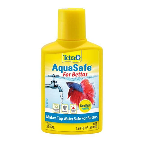 Tetra AquaSafe for Bettas Water Conditioner 50ml