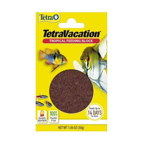 Tetra Vacation Tropical Feeding Block 30g (14 Days per Block)