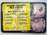 Canine Country Composite Red Barf Tray 1kg