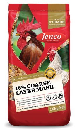 Jenco 16% - Protein Coarse Layer Mash