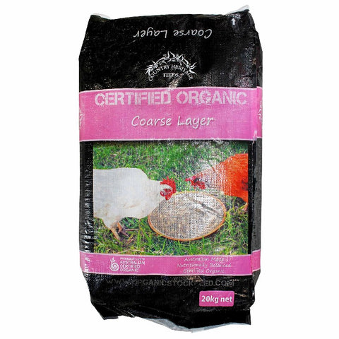 Country Heritage Feed Organic Coarse Layer 20kg