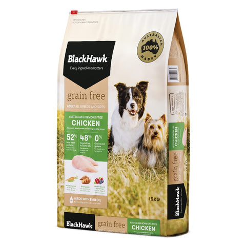 Black Hawk Chicken Grain Free Dry Dog Food