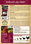 Country Heritage Feeds Organic Backyard Layer Mash 20kg