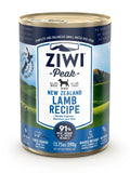 Pack of Ziwi Peak Lamb Dog Can Tray 12 x 390g