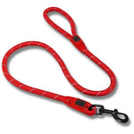 Bainbridge Reflective Rope Leash with Rope Clip Wide 120cm Long x 1.3cm Wide