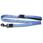 Bainbridge Premium Nylon Dog Lead with Tether Handle 25mm x 120cm Blue