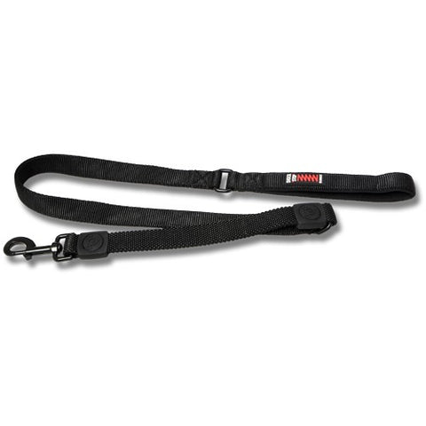 Bainbridge Premium Nylon Shock Absorbing Dog Lead 25mm x 120cm Black