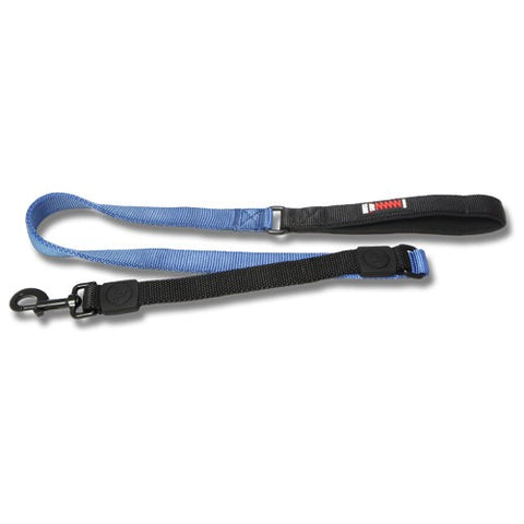 Bainbridge Premium Nylon Shock Absorbing Dog Lead 25mm x 120cm Blue