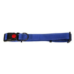 Bainbridge Reflective Adjustable Dog Collar Blue