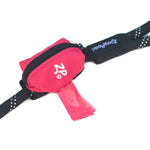 Zippy Paws Adventure Leash Bag Dispenser - Hibiscus Pink