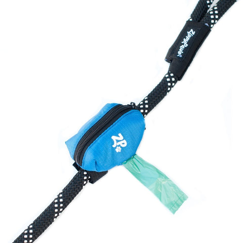 Zippy Paws Adventure Leash Bag Dispenser - Glacier Blue