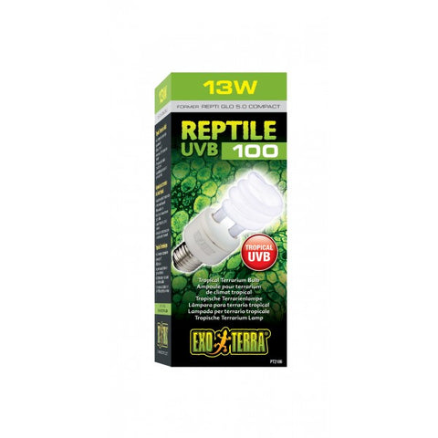 Exo Terra Reptile UVB100 13w Tropical Compact