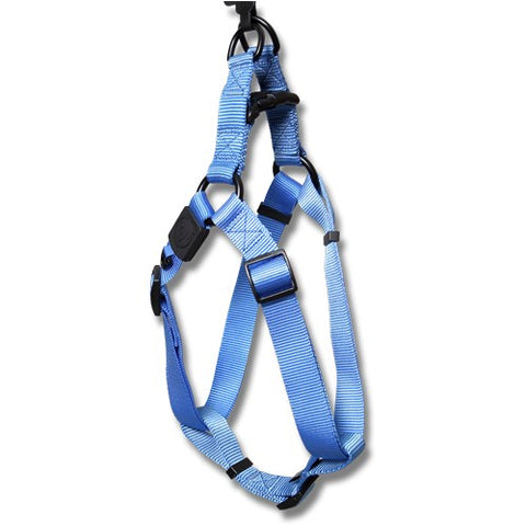 Bainbridge Nylon Step in Dog Harness Blue