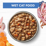 Ivory Coat Mature Chicken & Ocean Fish in Gravy Wet Cat Food 12 x 85g