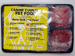 Canine Country Composite White Barf Tray 1kg