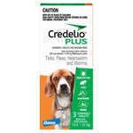 Credelio Plus Orange Tick, Fleas, Heartworm & Worms Dog Treatment 5.5-11kg 3 pack