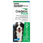 Credelio Plus Blue Tick, Fleas, Heartworm & Worms Dog Treatment 22-45kg 6 pack