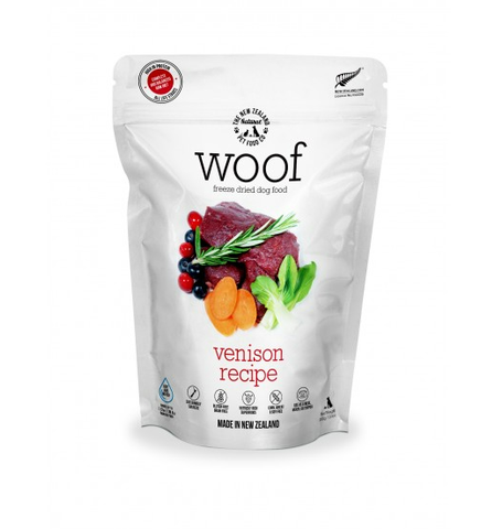 Woof Venison Freeze Dried Dog Food