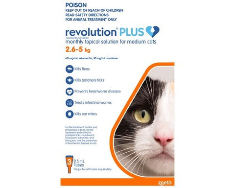 Revolution Plus Medium Cat 2.5-5kg
