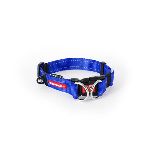 EzyDog Double Up Dog Collar Blue
