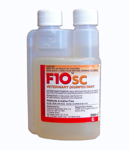 F10SC Vet Disinfectant 200ml
