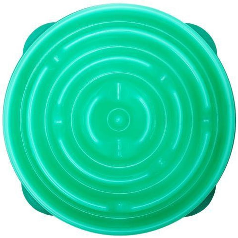 Outward Hound Fun Feeder Teal Slow Feeder Dog Bowl
