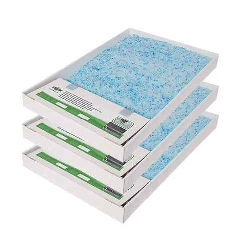 Petsafe Scoopfree Repalcement Blue Crystal Litter tray 3 Pack