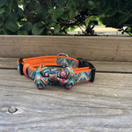Soapy Moose Adjustable Collar with Bow Tie Morrocan Sunrise