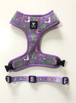 Soapy Moose Dog Harness Lovely Llamas
