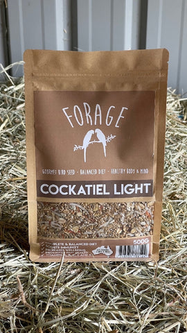 Forage Cockatiel Light Mix